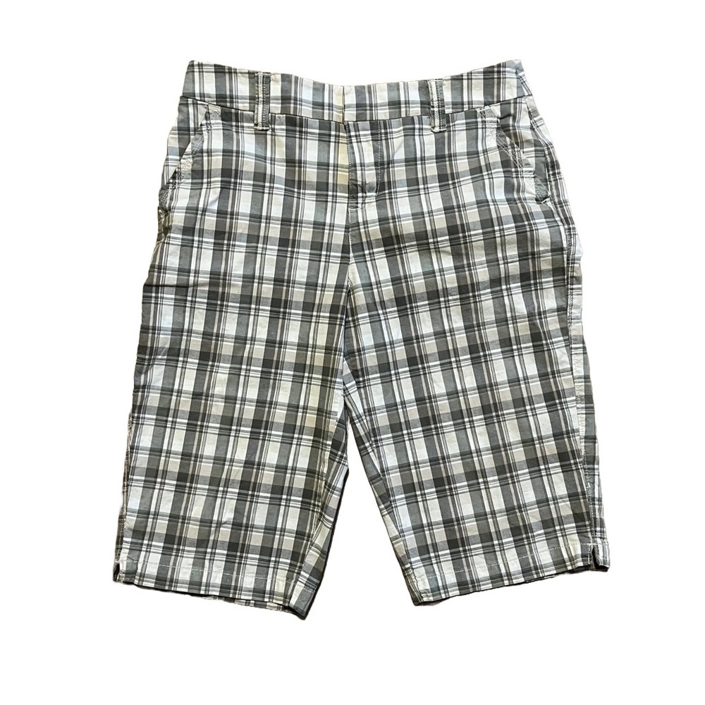 Y2K Plaid Shorts Sonoma Life + Style | Size 10 | Avril Lavigne Grunge Aesthetic
